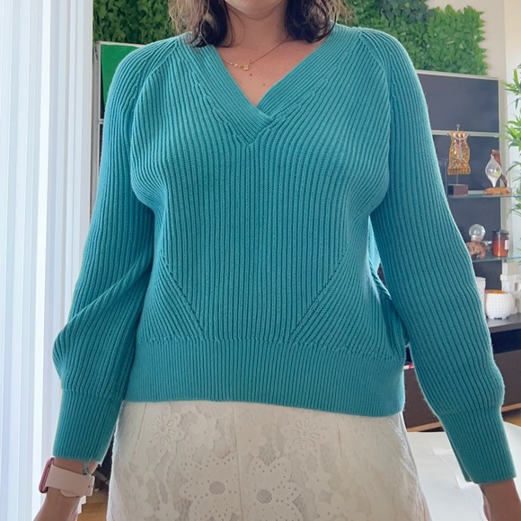 Blue cotton top Massimo dutti - Picture 3 of 5